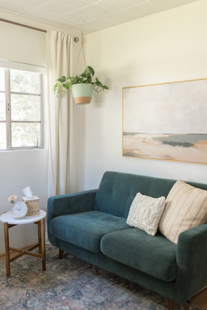 a couch in a room