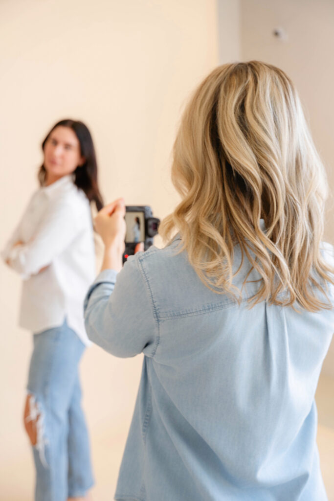 Sacramento brand photographer Nicole Hodgson capturing lifestyle brand photography during a client session