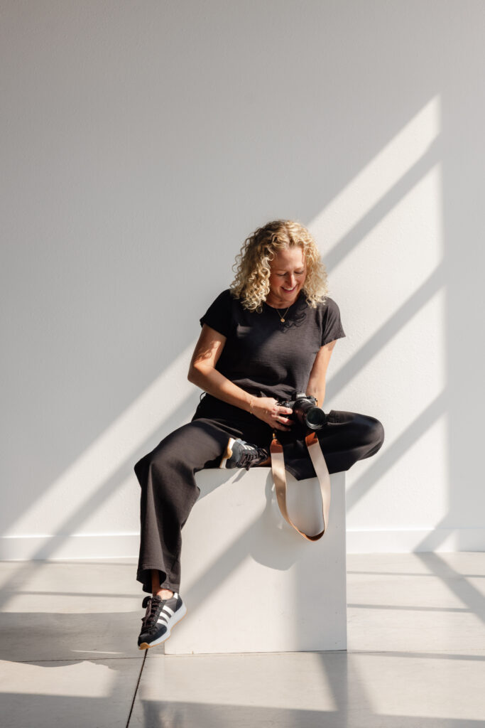 Professional brand portraits taken indoors by Modesto brand photographer